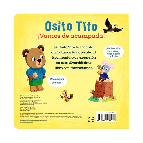 Osito Tito. ¡Vamos de acampada!, Benji Davies, TIMUNMAS
