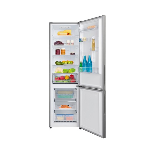 Frigorífico combi 200cm FAGOR 3FFK-6840 Inox, NO FROST, clasificación energética: E, H: 200cm, A: 59,5cm, F: 63,5cm, capacidad total: 356L.