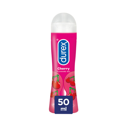 Gel lubricante íntimo con sabor a cereza DUREX 50 ml.