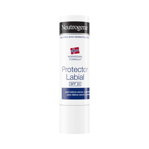 NEUTRÓGENA Protector labial fórmula noruega con FPS 20 (medio) 4,8 g.