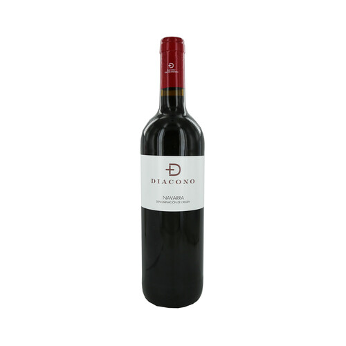 DIACONO Vino tinto con D.O. Navarra botella de 75 cl.