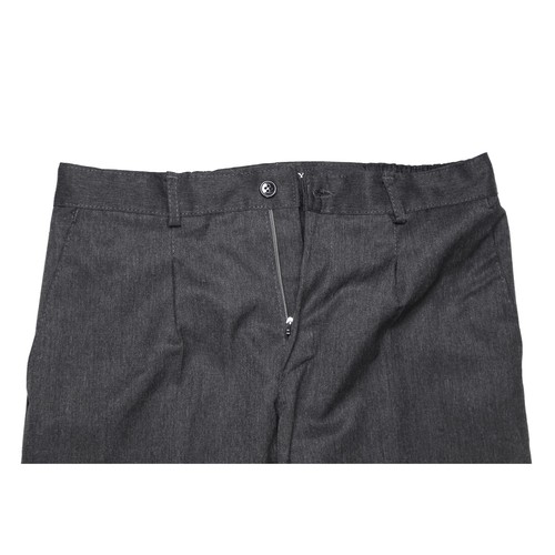 Pantalón de uniforme gris, talla 6.