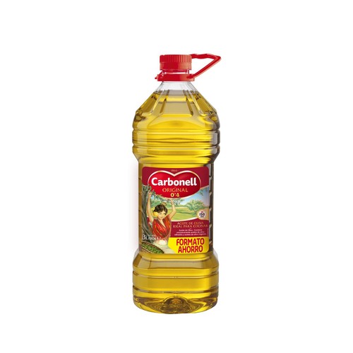 CARBONELL Aceite de oliva suave botella de 3 l.