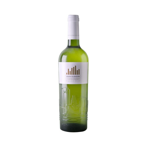 SEÑORIO DE BENIDORM  Vino blanco Chardonnay botella de 75 cl.