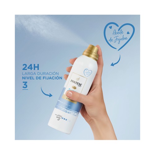 PANTENE Pro-v Laca con fijación flexible (3/5) y aceite de Jojoba 370 ml.