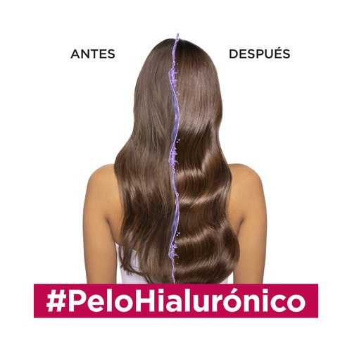 ELVIVE Acondicionador hidratante hasta 72 horas con ácido Hialurónico, para cabello deshidratado ELVIVE Hidra hialurónico 300 ml.