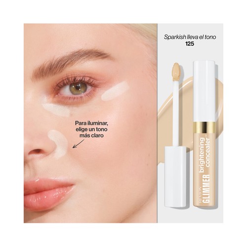 REVLON Glimmer correcting concealer tono 125 iluminador con matices neutros Corrector e iluminador.
