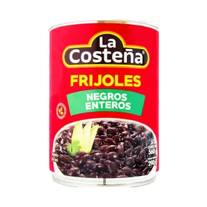 LA COSTEÑA Frijoles negros enteros LA COSTEÑA 580 g.