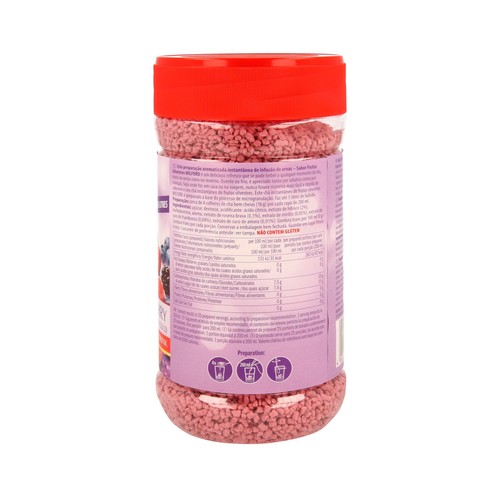 KRUGER Té soluble con sabor a frutos rojos 400 g.