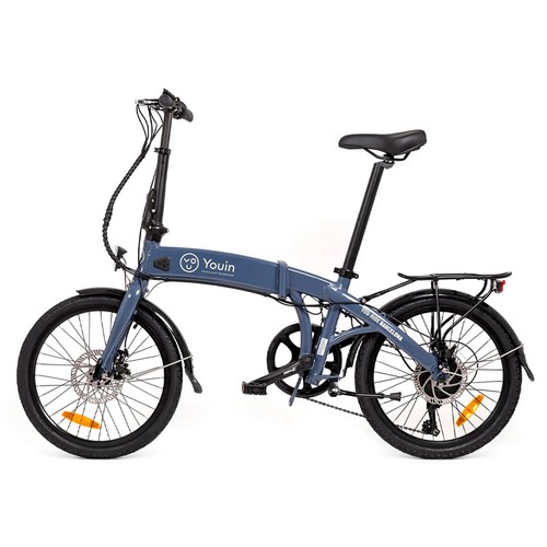 Bicicleta eléctrica plegable YOUIN You Ride Barcelona, 250W, ruedas 20", autonomía 25Km..