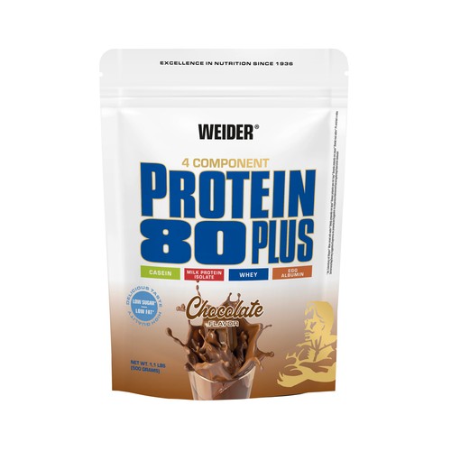 WEIDER Proteína 80 Plus WEIDER 500 gr.
