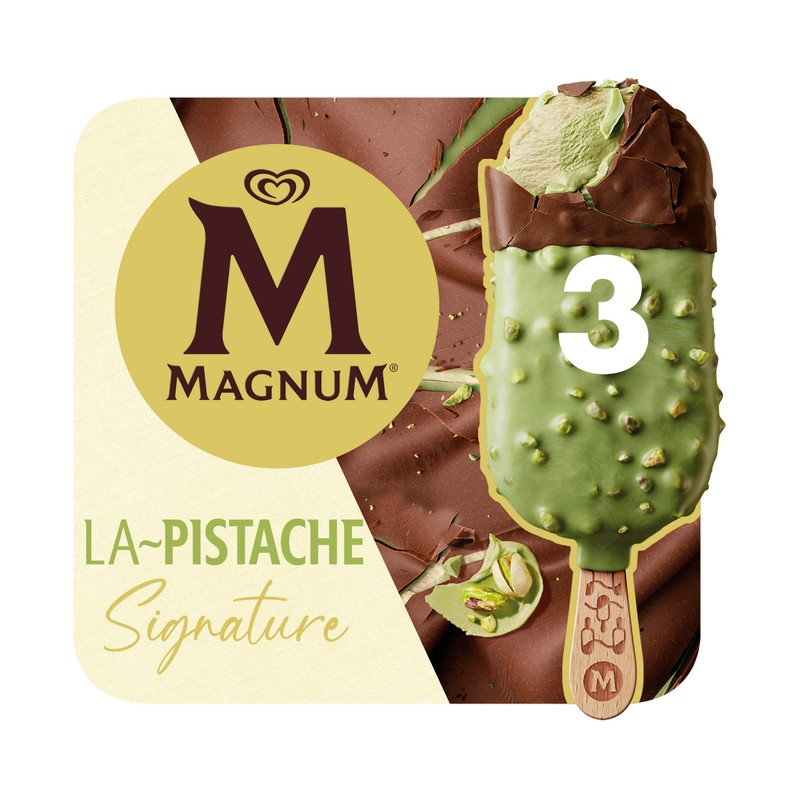 MAGNUM La Pistache Signature Helado De Pistacho Cubierto De Chocolate magnum-la-pistache-signature-helado-de-pistacho-cubierto-de-chocolate