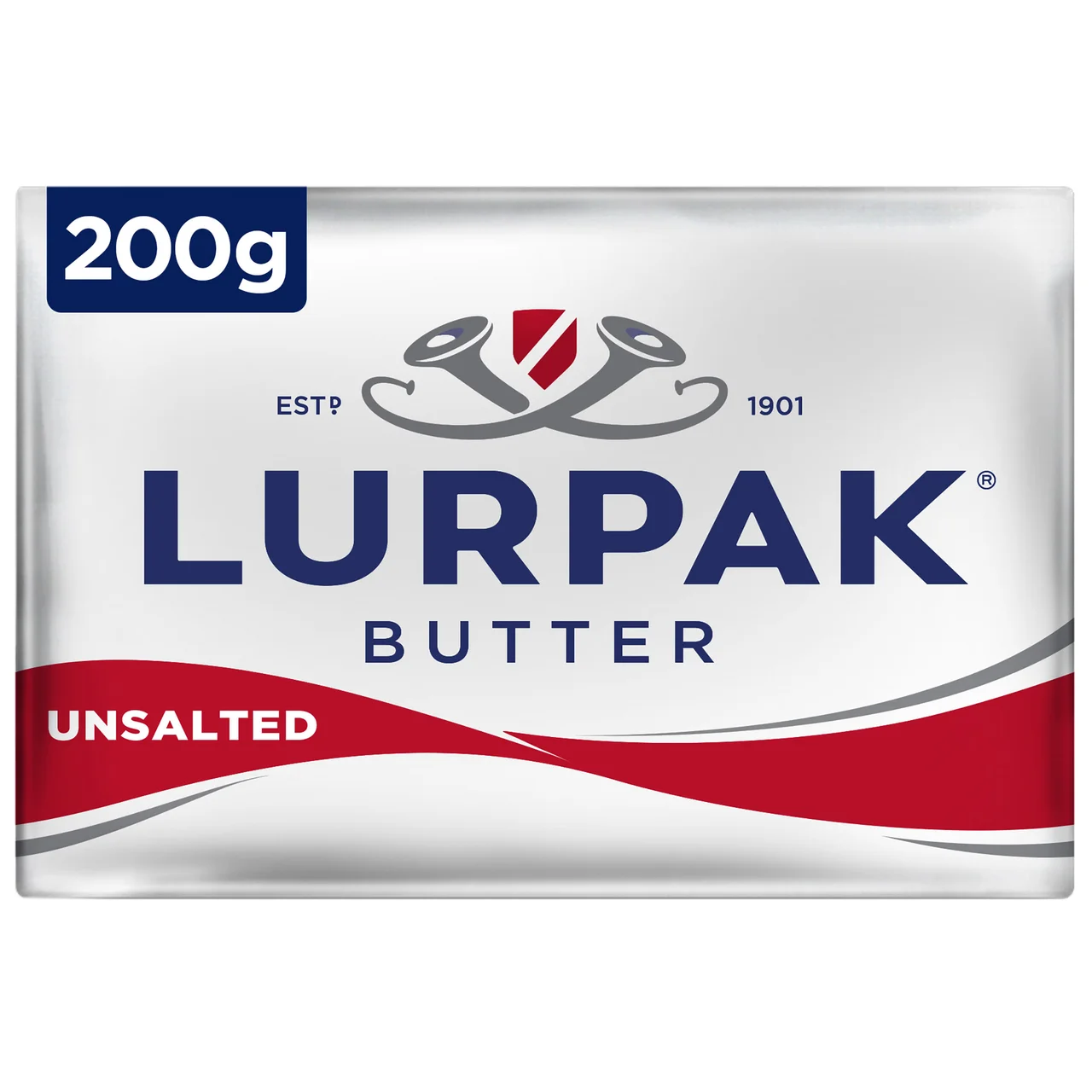 Pastilla de mantequilla danesa sin sal 200 g.