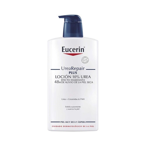 EUCERIN Loción corporal con acción alvio inmediato de la piel muy seca y áspera EUCERIN Urea repair plus 1 l.
