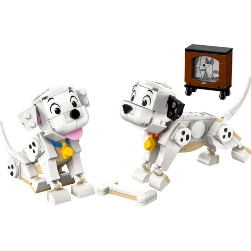 LEGO Disney Specials Lucky y Penny: Cachorros de 101 Dálmatas 43271, 268 piezas, +6 años.