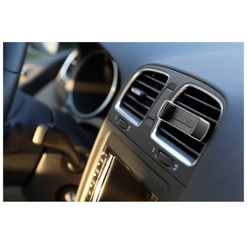 Soporte compacto de coche para Teléfono móvil/smartphone, color negro, CELLULAR LINE.