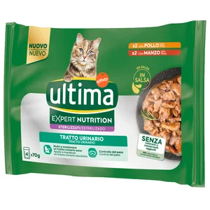 AFFINITY Alimento húmedo de gato esteriliz expert  4 x 20 gr.