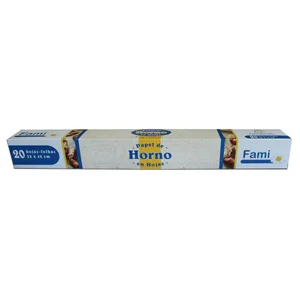 FAMI Papel de horno antiadherente en hojas 20uds