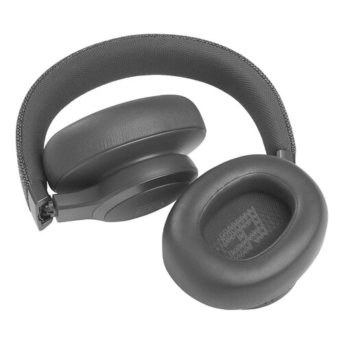 Auriculares bluetooth tipo diadema JBL Live 660NC con micrófono, color negro.