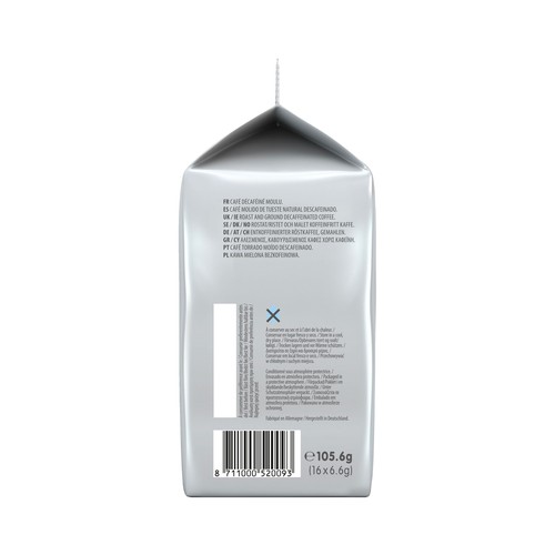 TASSIMO L"OR Café en cápsulas espresso descafeinado, 16 uds