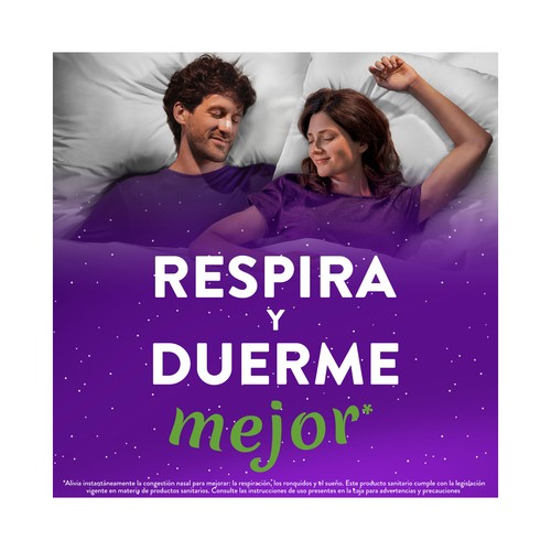ZZZQUIL Sueño Tiras nasales para el alivio de la congestión 10 uds.