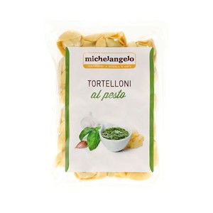 MICHELANGELLO Tortelloni de pasta fresca con pesto 250 g.