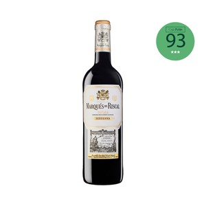 MARQUÉS DE RISCAL Vino tinto reserva con D.O. Ca. Rioja botella 75 cl.