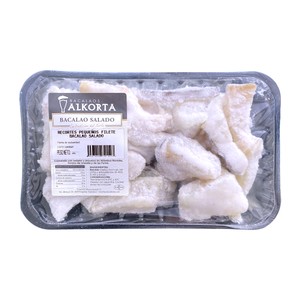Bacalao Salado Cortado en Tacos. 375 G