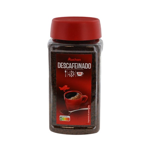 Café soluble descafeínado PRODUCTO ALCAMPO 200 g.