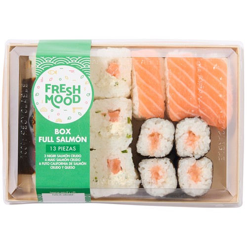 FOODIZ Box full salmón 13 uds. 380 g.