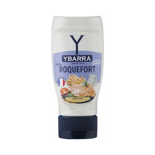 YBARRA Salsa Roquefort sin gluten 300 ml.