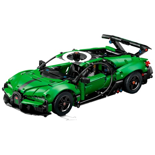 LEGO Technic 42241 Hipercoche Bugatti Chiron Pur Sport, color verde