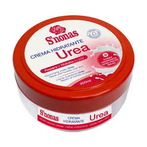 S´NONAS Urea Crema corporal hidratante, especial pieles secas 200 ml.