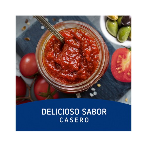 BARILLA Salsa Olive con base de tomate y aceitunas sin gluten 400 g.