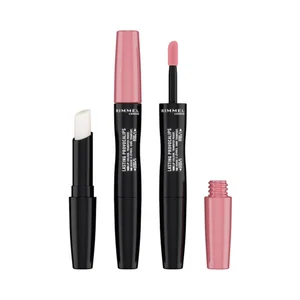 RIMMEL Lasting provocalips tono 220 Come up roses Barra de labios líquida de larga duración y alta pigmentación.