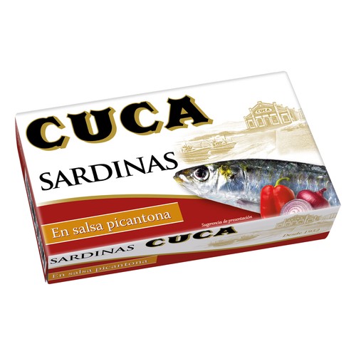 CUCA Sardinas en salsa picantona 85 g.