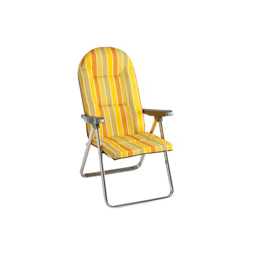 Tumbona plegable de aluminio con 5 posiciones ALCO.