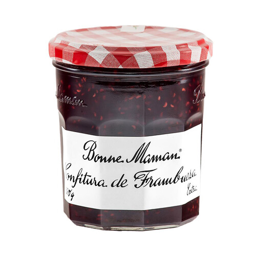 BONNE MAMAN Confitura de frambuesa sin gluten BONNE MAMAN 370 gr,