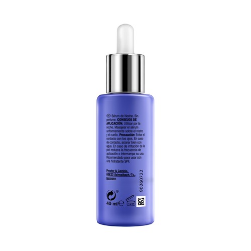 OLAY Regenerist retinol 24 Sérum facial de noche hidratante sin fragancia 40 ml.
