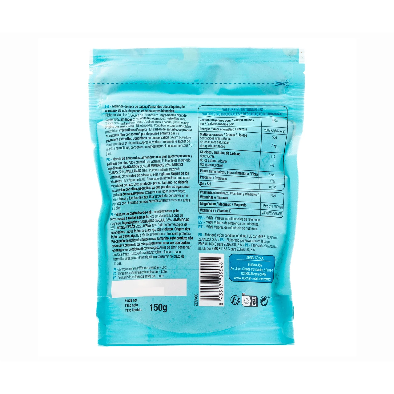 PRODUCTO ALCAMPO Mix selection 150 gr.