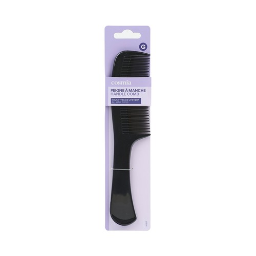 COSMIA Peine con mango, para todo tipo de cabello.