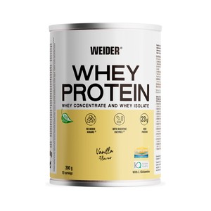Proteína whey vainilla 300 g.
