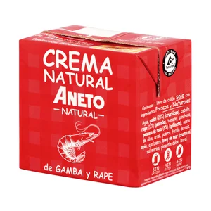 ANETO Natural Crema de gamba y rape 500 ml.