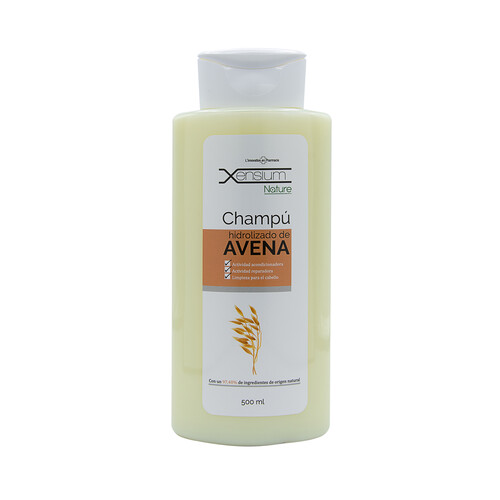Champú con hidrolizado de avena XENSIUM Nature 500 ml.