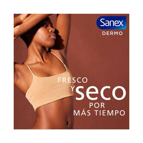 SANEX Dermo extra control Desodorante en spray para mujer con protección antitranspirante y anti-manchas  200 ml.