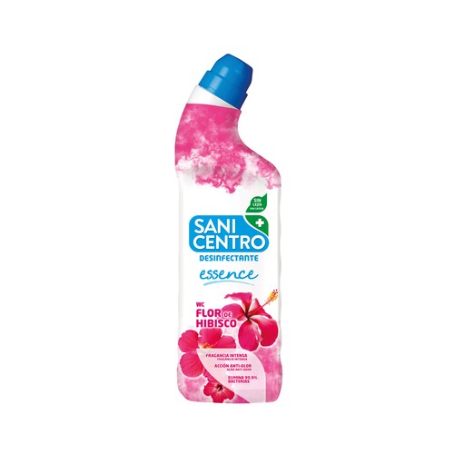 SANICENTRO Gel para WC esencia flor de hibisco 1L.
