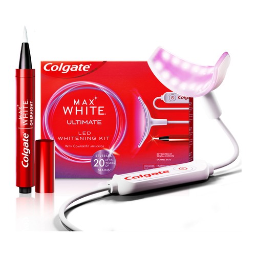 COLGATE Max white ultimate Kit de blanqueamiento dental.
