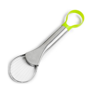 Imagen de Laminador de aguacate acero y plástico, 10x12cm IBILI.