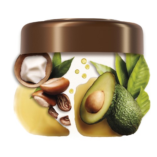 ORIGINAL REMEDIES Mascarilla capilar antiencrespamiento con aceite de aguacate y manteca de karité para cabello rebelde ORIGINAL REMEDIES de Garnier 300 ml.