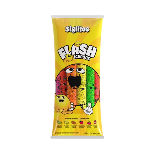 SIGLITO Polo flash 12 uds. 860 ml.